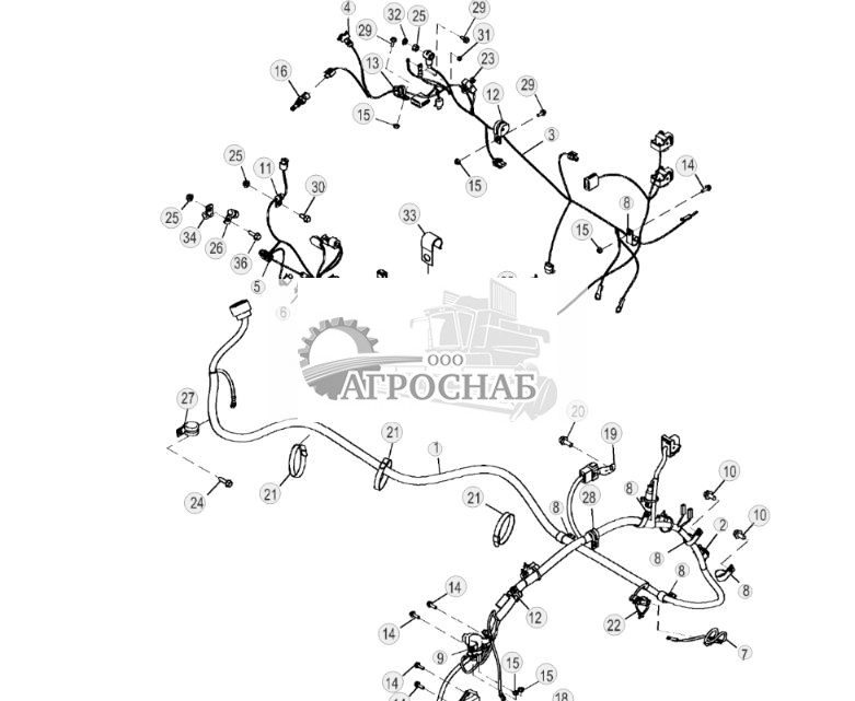 Жгуты проводов двигателя (6068hdw75) - ST767711 404.jpg